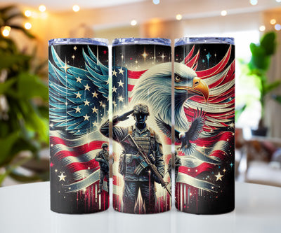 AMERICAN SOLDIER SALUTE