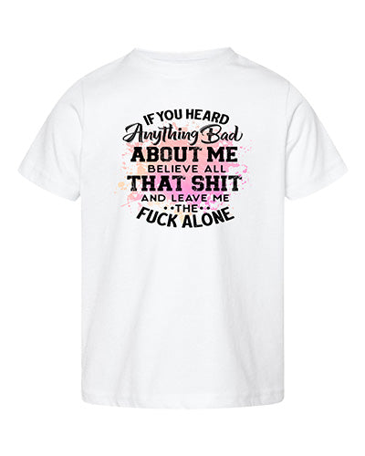 Anything Bad Pink Tee