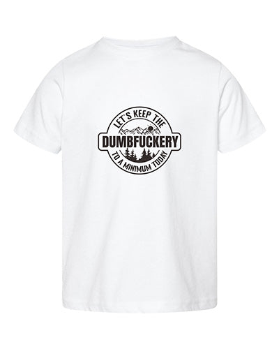 Lets Keep It To A Mimimum Bold