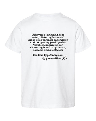 Gen X Survivor Signature